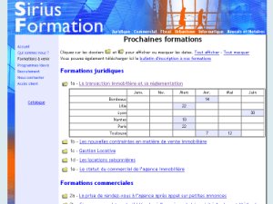 Sirius Formation : organisme de formation spécialisé en immobilier